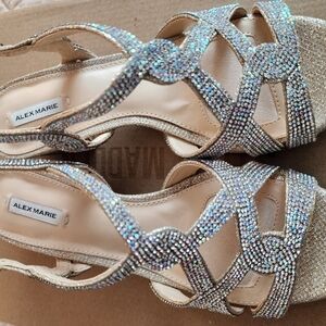 Alex Marie Rhinestone shoes size 7.5